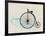 Penny Farthing Pop Art-null-Framed Poster