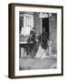 Penny Farthing Post-null-Framed Photographic Print