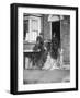 Penny Farthing Post-null-Framed Photographic Print
