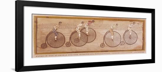 Penny Farthing Race-null-Framed Premium Giclee Print