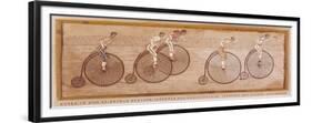 Penny Farthing Race-null-Framed Premium Giclee Print