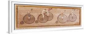 Penny Farthing Race-null-Framed Premium Giclee Print