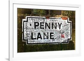 Penny Lane Street-null-Framed Photo