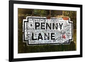 Penny Lane Street-null-Framed Photo