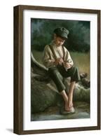 Penny Whistle-David Lindsley-Framed Giclee Print