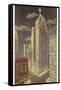 Penobscot Building, Detroit, Michigan-null-Framed Stretched Canvas