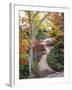 Penobscot Mountain Hiking Trails in Fall, Maine, USA-Jerry & Marcy Monkman-Framed Premium Photographic Print