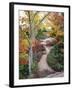 Penobscot Mountain Hiking Trails in Fall, Maine, USA-Jerry & Marcy Monkman-Framed Premium Photographic Print
