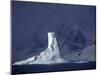 Penola Strait, Pleneau Island, Columnar Iceberg in Evening Light, Antarctica-Allan White-Mounted Photographic Print