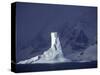 Penola Strait, Pleneau Island, Columnar Iceberg in Evening Light, Antarctica-Allan White-Stretched Canvas