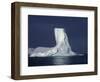 Penola Strait, Pleneau Island, Columnar Iceberg in Evening Light, Antarctica-Allan White-Framed Photographic Print