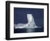 Penola Strait, Pleneau Island, Columnar Iceberg in Evening Light, Antarctica-Allan White-Framed Photographic Print