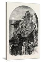 Penolver Point, the South Coast, UK, 19th Century-null-Stretched Canvas