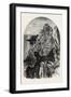 Penolver Point, the South Coast, UK, 19th Century-null-Framed Giclee Print