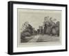 Penrhyn Castle-Charles Auguste Loye-Framed Giclee Print