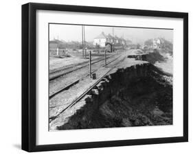 Penrhyn Flood 1945-null-Framed Photographic Print