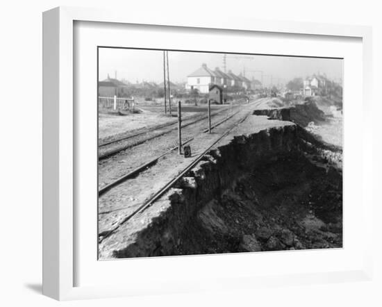 Penrhyn Flood 1945-null-Framed Photographic Print