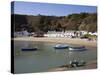 Penrhyn Nefyn, Porth Nefyn Bay on Lleyn Peninsula, Morfa Nefyn, Gwynedd, North Wales, UK-Pearl Bucknall-Stretched Canvas