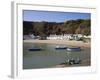 Penrhyn Nefyn, Porth Nefyn Bay on Lleyn Peninsula, Morfa Nefyn, Gwynedd, North Wales, UK-Pearl Bucknall-Framed Photographic Print