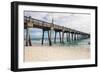 Pensacola Beach Fishing Pier, Florida-forestpath-Framed Photographic Print