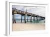 Pensacola Beach Fishing Pier, Florida-forestpath-Framed Photographic Print