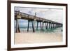 Pensacola Beach Fishing Pier, Florida-forestpath-Framed Photographic Print