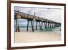 Pensacola Beach Fishing Pier, Florida-forestpath-Framed Photographic Print