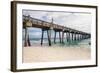 Pensacola Beach Fishing Pier, Florida-forestpath-Framed Photographic Print