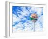 Pensacola Beach Florida Iconic Beach Ball Water Tower with Blue Skies-Cory Woodruff-Framed Photographic Print