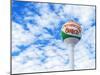 Pensacola Beach Florida Iconic Beach Ball Water Tower with Blue Skies-Cory Woodruff-Mounted Photographic Print