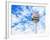 Pensacola Beach Florida Iconic Beach Ball Water Tower with Blue Skies-Cory Woodruff-Framed Photographic Print