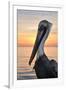 Pensacola Beach, Florida - Pelican-Lantern Press-Framed Art Print
