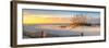Pensacola Beach Sunrise-H.J. Herrera-Framed Premium Photographic Print