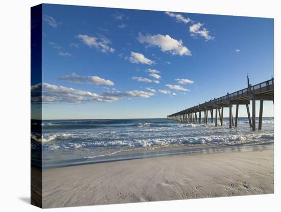 Pensacola Beach-Berkomaster-Stretched Canvas