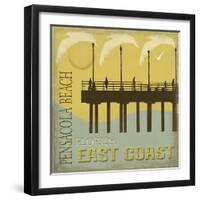 Pensacola Beach-Karen Williams-Framed Giclee Print