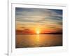 Pensacola Florida Red Sunset-Steven D Sepulveda-Framed Photographic Print