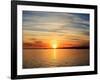 Pensacola Florida Red Sunset-Steven D Sepulveda-Framed Photographic Print