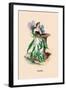 Pensee-J.J. Grandville-Framed Art Print