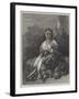 Penserosa!-Franz Xaver Winterhalter-Framed Giclee Print