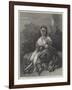 Penserosa!-Franz Xaver Winterhalter-Framed Giclee Print