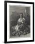 Penserosa!-Franz Xaver Winterhalter-Framed Giclee Print