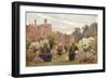 'Penshurst, Kent', 1903-George Samuel Elgood-Framed Giclee Print