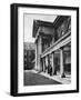 Pensioners in the Great Quadrangle of Chelsea Royal Hospital, London, 1926-1927-Taylor-Framed Giclee Print