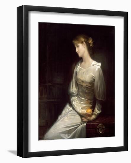 Pensive Lady-Alan Murray-Framed Giclee Print