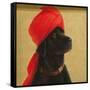 Pensive Maharaja, 2010-Lincoln Seligman-Framed Stretched Canvas