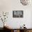 Pensive Man Reading Newspaper in Living Room-William P. Gottlieb-Photographic Print displayed on a wall