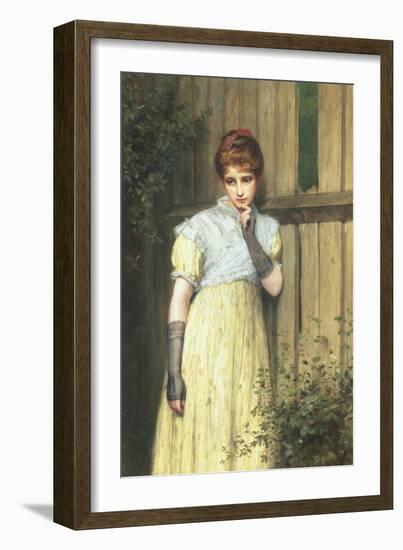 Pensive Mood-Charles Lidderdale-Framed Giclee Print