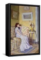 Pensive Mood-Roger Jourdain-Framed Stretched Canvas
