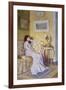 Pensive Mood-Roger Jourdain-Framed Giclee Print