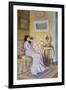 Pensive Mood-Roger Jourdain-Framed Giclee Print